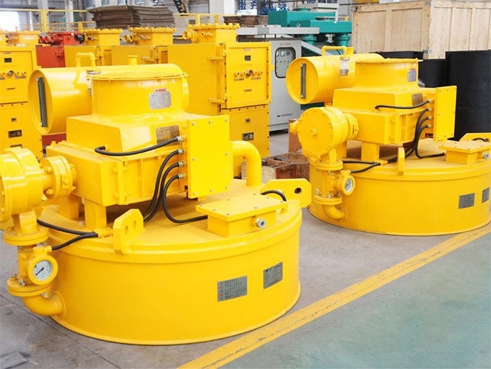 Overband Suspension Electromagnetic Separator